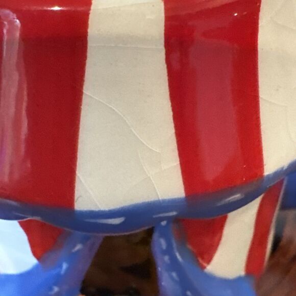 Pier 1 Imports Circus Tent Lion Elephant Peek a Boo Coffee Mug 3D Style - Picture 2 of 11